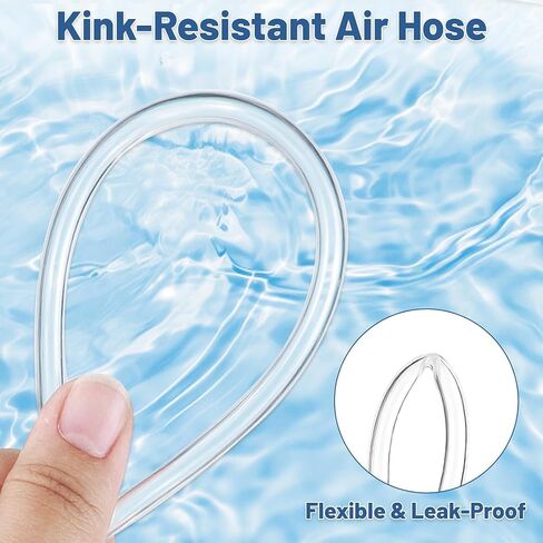 3/16" Aquariums Airline Tubing Standard Aquarium Tubing for Fish Tank Flexible Air Hose Pure Hose Aquarium Garden Terrarium Pond in Saudi Arabia