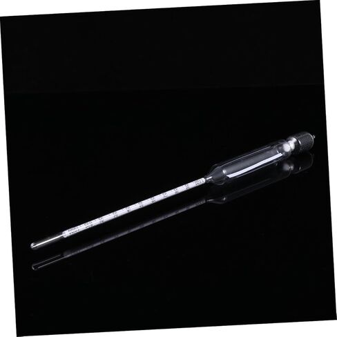 2Pcs Glass Hydrometer Pram Specific Gravity Float Densitometer for Aquarium Water Testing and Temperature Measurement in Kuwait