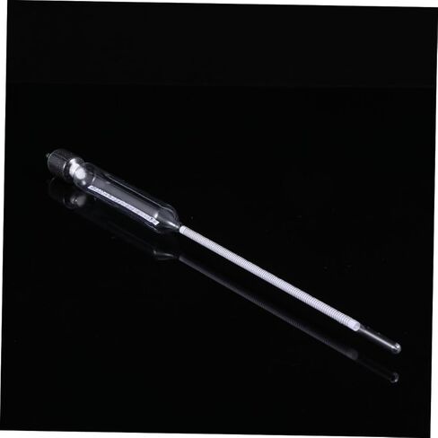 2Pcs Glass Hydrometer Pram Specific Gravity Float Densitometer for Aquarium Water Testing and Temperature Measurement in Kuwait