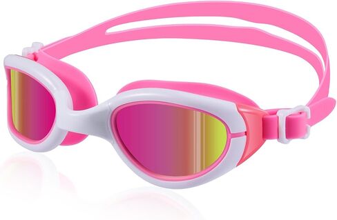 Aegend Polarized Kids Swim Goggles, Anti-Fog Swimming Goggles for kids Aged 6-14 in Kuwait