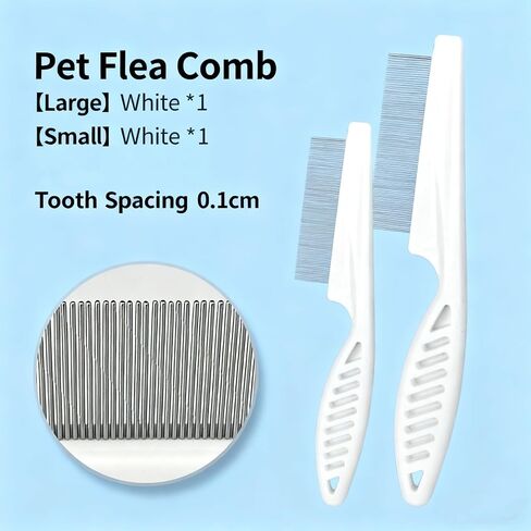 Pet cats and dogs - hair removal - face removal - flea comb (Small) in Saudi Arabia