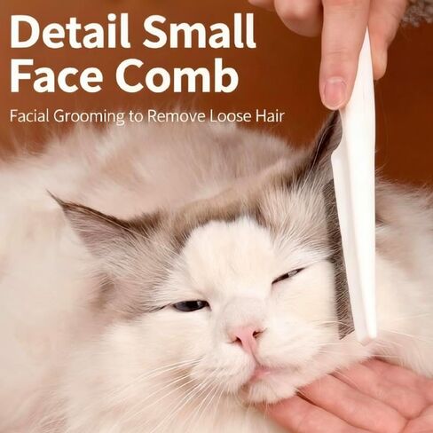 Pet cats and dogs - hair removal - face removal - flea comb (Small) in Saudi Arabia