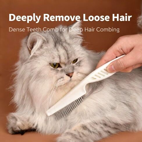 Pet cats and dogs - hair removal - face removal - flea comb (Small) in Saudi Arabia