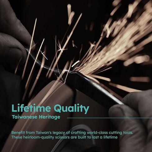 مقص العناية بالكلاب مقاس 7 بوصات، مقصات احترافية للعناية بالحيوانات الأليفة من الفولاذ الياباني VG10 للقطط والكلاب، قص نظيف وتشذيب دقيق، تصميم مريح وخفيف الوزن مصنوع يدويًا، مقصات K9 in Kuwait