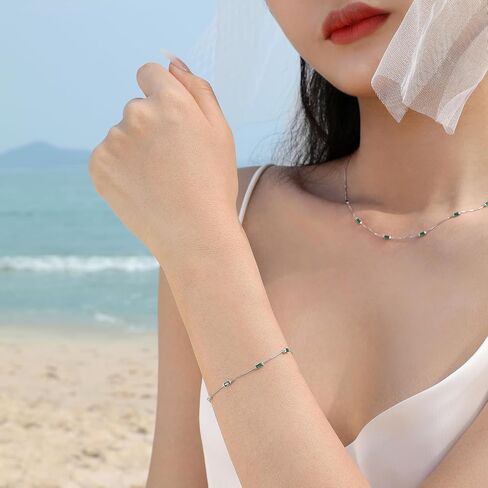 Meissa 925 الفضة الاسترليني أساور جوهرة للنساء لذيذ بسيط سحر ربط سوار قابل للتعديل عيد ميلاد الذكرى السنوية هدايا التخرج للفتيات أمي زوجة in Saudi Arabia