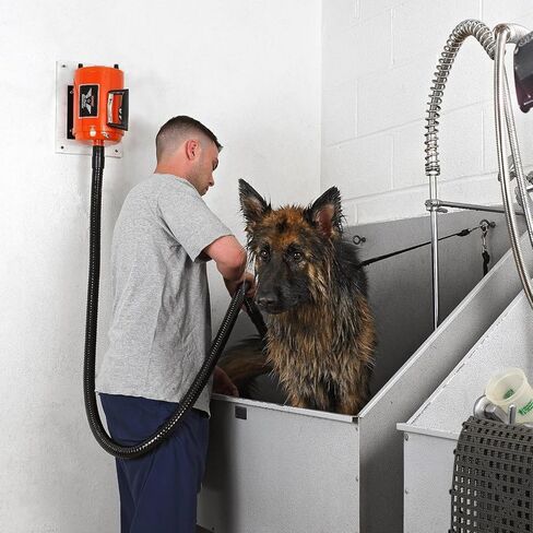 METROVAC AFTD-3V Air Force Commander Variable Speed Pet Grooming Dryer Purple | High Velocity Dog Hair Blower 4.0 HP USA in Saudi Arabia