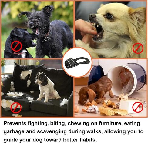 Dog Muzzle for Small Medium Large Dogs Soft Air Mesh Muzzles with Reflective Strips for Biting, Chewing, Grooming, Vet Visits, Training (XXS) in Saudi Arabia