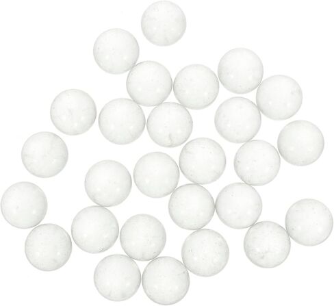 VICASKY 90Pcs Clear Glass Beads Decorative Round Marbles for Aquariums Craft Projects Filler for Plants Home Decor Housewarming in Saudi Arabia