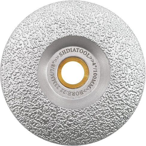 SHDIATOOL 4 - Inch Diamond Grinding Wheel for Granite Marble Iron Steel Masonry Cup Grinding Disc Fits 7/8 Inch Arbor in Saudi Arabia