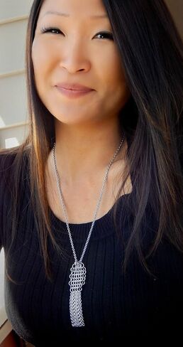 Original Stainless Steel Tassle Necklace - Handmade Long Fringe Necklace - 11th Anniversary Gift for Wife (Steel) - 11 Year Wedding Anniversary Jewelry (Choose Length) by ChainMettle Jewelry in Saudi Arabia