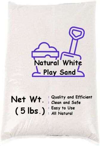 White Beach Play Sand, Indoor and Outdoor, Arts and Crafts, Garden and Landscaping Projects, All Natural (20 lbs.) in Saudi Arabia