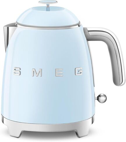 SMEG Mini 50's Retro Style 3 Cup Electric Kettle with Double Wall Anti Slip Base and Water Level Indicator (Cream) in Saudi Arabia