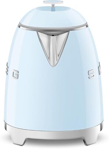 SMEG Mini 50's Retro Style 3 Cup Electric Kettle with Double Wall Anti Slip Base and Water Level Indicator (Cream) in Saudi Arabia