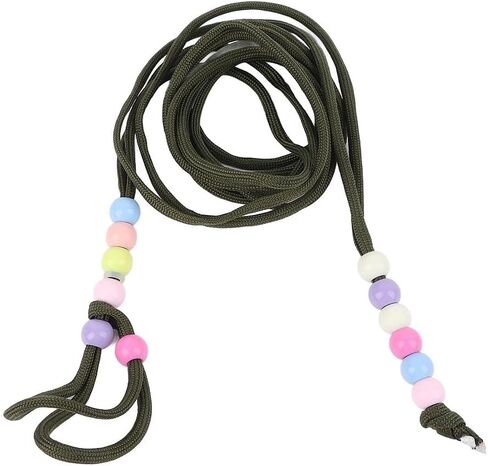 Reptile Traction Leash Adjustable Beads Design Small Animal Traction Rope for Lizard Guinea Pig Hamster OD Green in Saudi Arabia