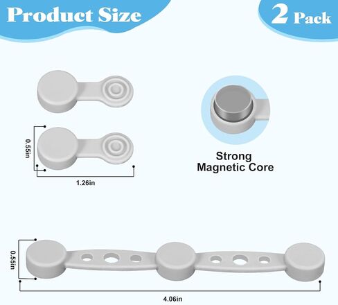 Air Fryer Magnet Silicone Buckles for Parchment Paper – 2 Pack Reusable Accessories for Disposable Basket Liners, Secure Baking Paper, Prevent Shifting & Burning (Black) in Saudi Arabia