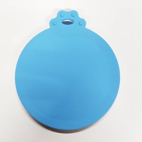 2Pcs Silicone Pet Food Can Lid Cover for Cat & Dog Dishwasher Safe - Keeps Wet Food Fresh, Pet Treat Storage Accessory in Saudi Arabia