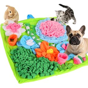حصيرة السعوط للكلاب، لعبة ألغاز للكلاب مقاس 20 × 20 بوصة من أجل الملل والأكل البطيء، بساط السعوط قابل للغسل للجراء والكلاب الصغيرة والمتوسطة والقطط والأرانب in Kuwait