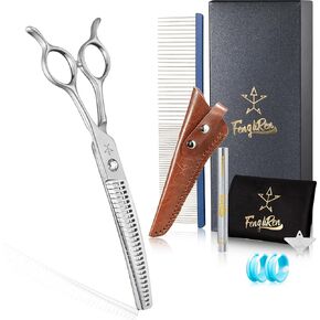High-end Professional Dog Grooming Curved Scissors Pet Curved Shears 8 Inches Extremely Very Sharp Made Of Stainless Steel Alloy By Hand For Dog Cat Groomer in Saudi Arabia