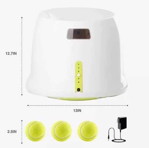 Infrared-Protected Automatic Dog Ball Thrower – 2 Charging Ways for Indoor & Outdoor Bonding in Saudi Arabia