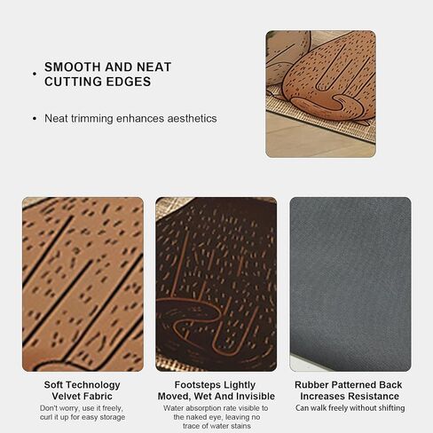 Cute Cat Food Mat for Indoor Decor, Non-Slip Living Room Dog Food Mat with Soft Surface and Durable Backing, Cozy Bedroom Accent Carpet in Saudi Arabia