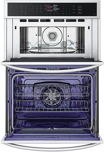 6.4 متر مكعب. قدم. فرن جداري ذكي كومبي مع مروحة حرارية، مقلاة بالهواء من الفولاذ المقاوم للصدأ المقاوم للطباعة in Kuwait