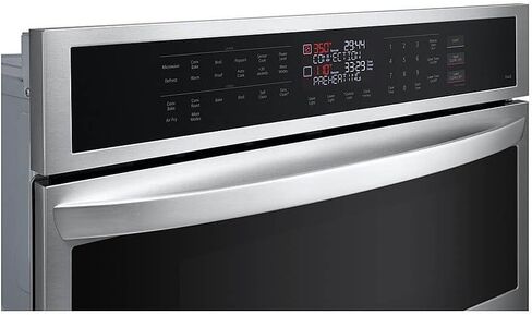 6.4 متر مكعب. قدم. فرن جداري ذكي كومبي مع مروحة حرارية، مقلاة بالهواء من الفولاذ المقاوم للصدأ المقاوم للطباعة in Kuwait