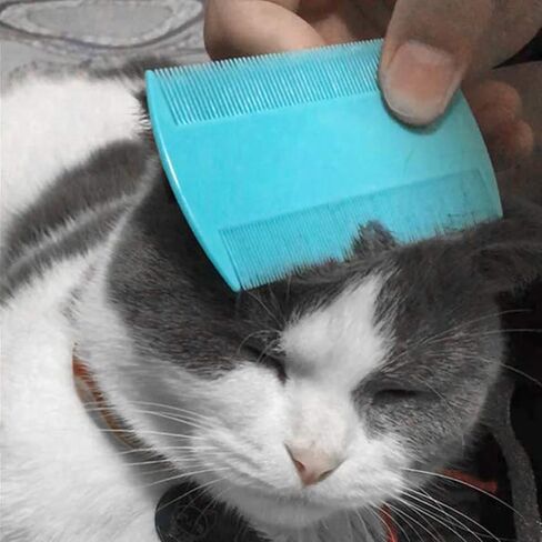 Flea Comb for Cats, 4 Pcs Lice for Dogs, Double Sided Cat for Short Hair of Pets or Humans in Saudi Arabia