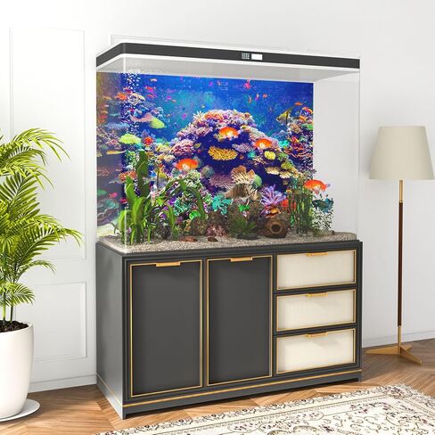 خلفية حوض السمك موضوع تحت سطح البحر 24x12 بوصة البوليستر الملونة المرجان الأسماك الاستوائية تحت الماء خلفية خزان الأسماك العالم in Saudi Arabia
