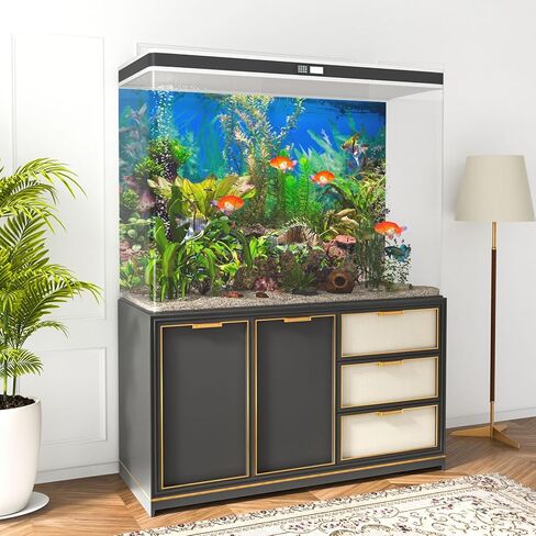 30x12 inches Aquarium Background Aquatic Plant River Bed & Lake Fish Tank Background Polyester in Saudi Arabia