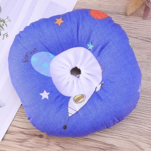 jojofuny Elizabeth Neck Circle Pet Collar Soft Lightweight Medical Headgear for Dogs and Cats Prevents Scratching Biting and Licking of Wounds and Stitches Cartoon Universe Print for Months in Saudi Arabia