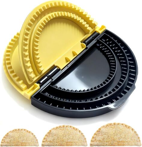 سدادة تورتيلا ومكشكش لفافات 6، 8، 10 بوصة | ماكينة ضغط يدوية 3 في 1 للبوريتو والكويساديلا والتاكو والكالزون محلية الصنع in Kuwait