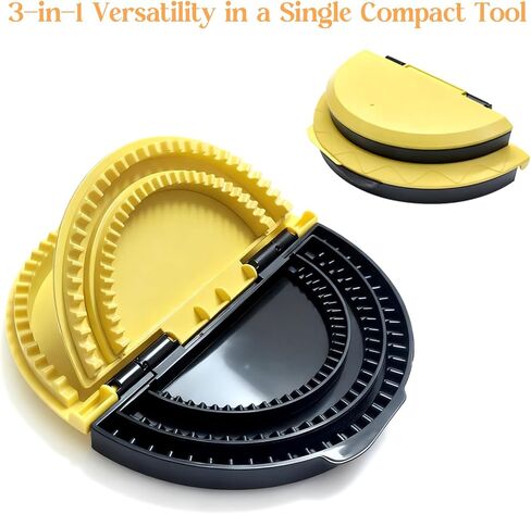 سدادة تورتيلا ومكشكش لفافات 6، 8، 10 بوصة | ماكينة ضغط يدوية 3 في 1 للبوريتو والكويساديلا والتاكو والكالزون محلية الصنع in Kuwait