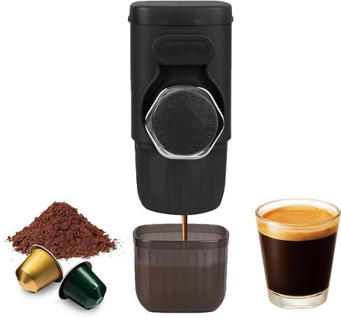 Manual Espressos Maker Travels Coffee Press With 15 Rod Extraction Perfect For Camping Office And Outdoors Adventure Outdoor Espressos in Saudi Arabia