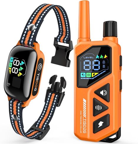 Dog Training Collar with Remote - 3300ft Long Range, IPX7 Waterproof, Rechargeable E-Collar with 4 Training Modes & Security Lock for Small, Medium and Large Dogs (Hot Pink) in Saudi Arabia