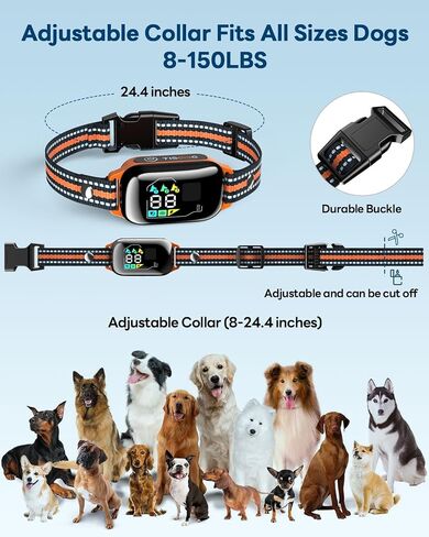 Dog Training Collar with Remote - 3300ft Long Range, IPX7 Waterproof, Rechargeable E-Collar with 4 Training Modes & Security Lock for Small, Medium and Large Dogs (Hot Pink) in Saudi Arabia