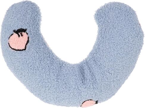 U-Shaped Pet Neck Pillow for Puppies and Kittens Comfortable Cervical Support Cushion Breathable Washable Blue Pillow for Cats and Dogs Supports Spine for Relaxing Sleep in Saudi Arabia