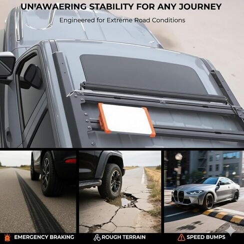 حامل رف سقف Starlink Mini ، التثبيت السريع والإزالة ، بدون حاجة إلى حفر ، مجموعة تركيب Starlink Mini لـ RVS والسيارات وسيارات الدفع الرباعي مع رفوف السقف (أسود) in Saudi Arabia