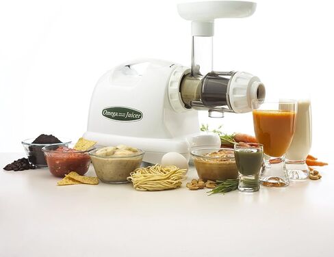 Omega J8004x Nutrition Center Commercial Masticating Juicer, White (Renewed) in Saudi Arabia