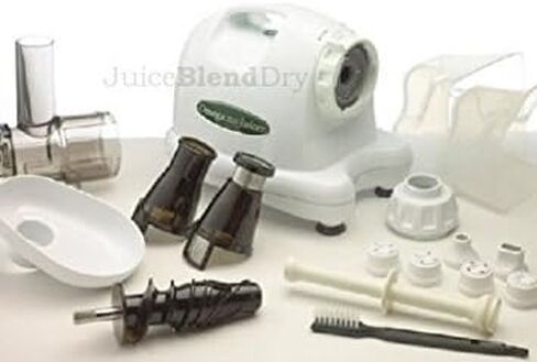 Omega J8004x Nutrition Center Commercial Masticating Juicer, White (Renewed) in Saudi Arabia