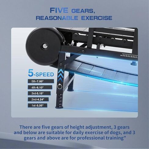 Dog Treadmill, Canine Treadmill, Easy to Move, Dog Pacer Treadmill for Small/Medium Dogs, Slatmill for Dogs, Pet Treadmill for Dogs Indoor & Outdoor,Training for Dogs in Saudi Arabia
