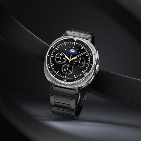 KOREDA Metal Band for Samsung Galaxy Watch 8 Classic 46mm/Galaxy Watch 8 40mm 44mm Bands, No Gap Solid Stainless Steel Business Metal Strap for Galaxy Watch 8 Men Women in Kuwait