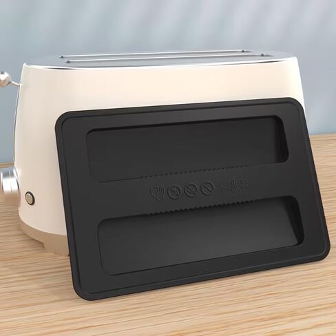 Black Toaster Appliance Top Cover, Silicone Lid Toaster , Bread Machine Cover for Sandwich Machine Part Accessories cover Toasters 1.2cm in Saudi Arabia