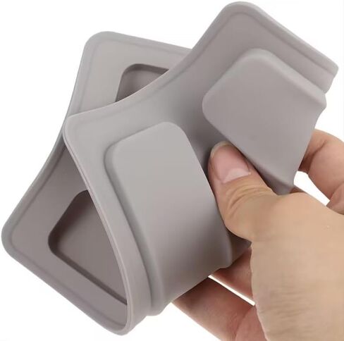 Black Toaster Appliance Top Cover, Silicone Lid Toaster , Bread Machine Cover for Sandwich Machine Part Accessories cover Toasters 1.2cm in Saudi Arabia