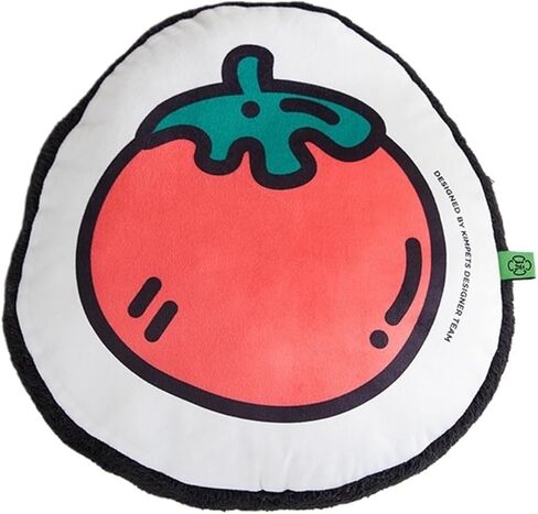 Printed Vegetable and Fruit Dog Pillow Fabric Plaything Cushion cat Plaything self-Entertainment Companion Dog Plaything(Pea) in Saudi Arabia