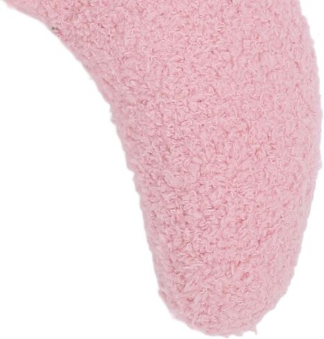SUNGOOYUE Fluffy UShaped Pet Pillow for Dogs, Comfortable Plush Neck Support for Better Sleep, All Year Round, for Small Cats, Plush (Blue+Cherry Pattern) in Saudi Arabia