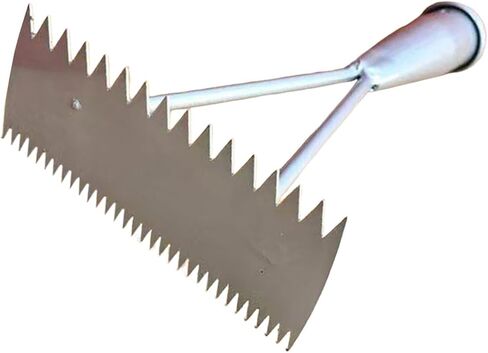 مشط فولاذي لحيوانات المزرعة مع مشط محمول قوي لإزالة شعر الماشية والأغنام والماعز متعدد الأغراض، 27 سم × 15 سم × 6.5 سم in Saudi Arabia