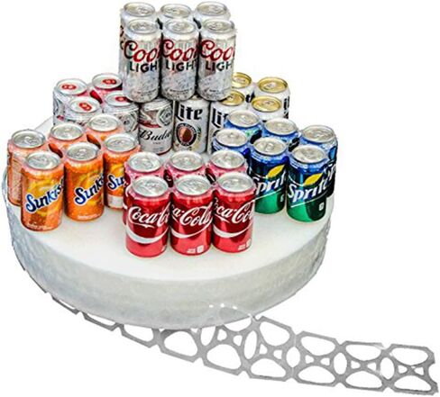 ICE N COLD 6-Pack Rings (1000ct Roll) Universal Fit - Fits all 12oz Beer/Soda Cans | FAST SAME DAY SHIPPING in Kuwait