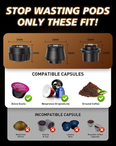 Portable Coffee Maker for Travel,Self-Heating Espresso Machine with USB-C,LED Display,20 Bar,Compatible with Coffee Grounds&Capsules (Ns&DG)–Portable Espresso Maker for Car,RV,Camping,Office in Saudi Arabia