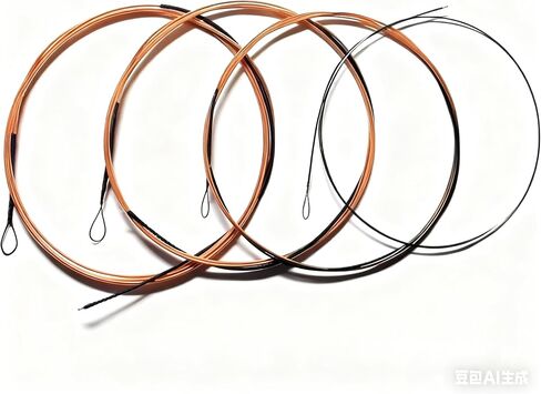 Generic Pipa Strings Set Steel Core Copper & Nylon Wound for Chinese Instruments in Kuwait