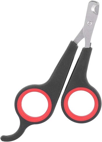 Pet Bird Small Animals Accessory Grooming Tool Nail Scissors Clipper Black and Red in Saudi Arabia